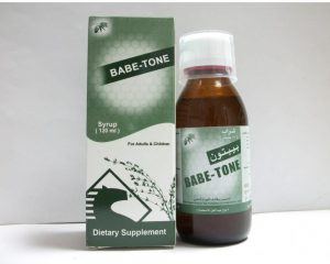 شراب Babe-Tone مكمل غذائي وعلاج لـ الكحة والبرد