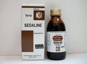 شراب Sedaline مهدئ لـ السعال وطارد لـ البلغم