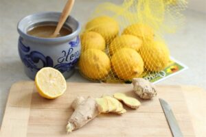 الزنجبيل والليمون للتخلص من البرد