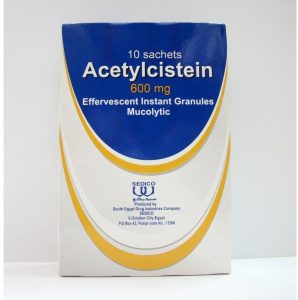 فوار Acetylcysteine أسيتيلسيستين طارد ومذيب لـ البلغم