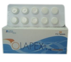 أقراص أولابكس Olapex لـ علاج أعراض الذهان والهوس الاكتئابي