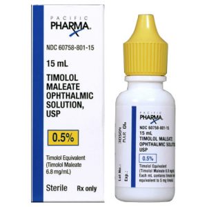 قطرة تيمولول Timolol لـ علاج أعراض الجلوكوما وارتفاع ضغط العين