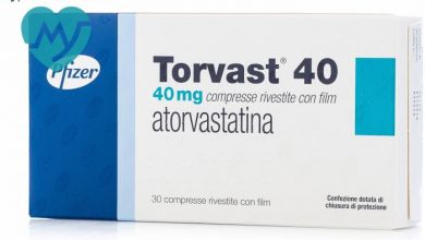 دواء تورفاست Torvast لـ علاج ارتفاع كوليسترول الدم