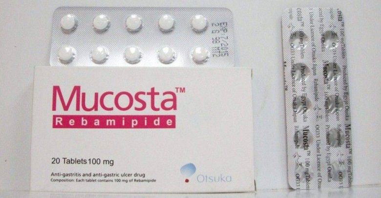 اقراص MUCOSTA ميوكوستا لعلاج قرحة المعدة