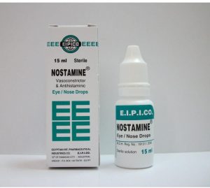 قطرة نوستامين Nostamine لـ علاج حساسية العين والأنف