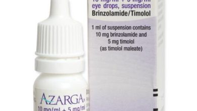 نقط / قطرة أزارجا Azarga لـ علاج ارتفاع ضغط العين