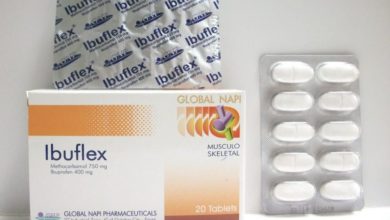دواء إيبوفلكس Ibuflex مسكن ومضاد لـ تشنج العضلات