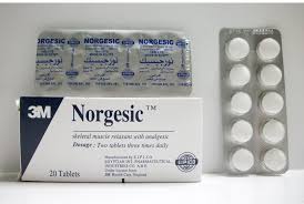 دواء نورجيسيك Norgesic مسكن لـ ألم العضلات