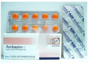 دواء أمبيزيم ج Ambezim - G مضاد لـ التجمعات الدموية والتورمات