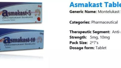 دواء أزماكاست Asmakast مضاد لـ أعراض التهاب الأنف التحسسي