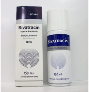 سبراي BIVATRACIN بيفاتراسين مضاد حيوي لعلاج إلتهابات الجلد والجروح