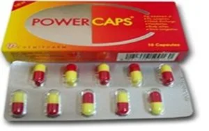 كسبولات POWER CAPS باور كابس لعلاج الانفلونزا
