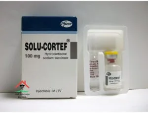 دواء سوليو كورتيف Solu-Cortef لـ علاج ضيق ومشاكل التنفس