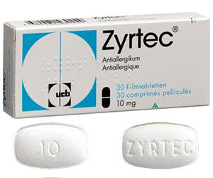 دواء زيرتك Zyrtec لـ علاج أعراض الحساسية المختلفة