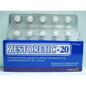 دواء زيستوريتك Zestoretic لـ علاج ارتفاع ضغط الدم