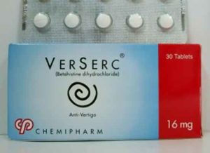 دواء فيرسيرك Verserc لـ علاج أعراض الدوار وطنين الأذن