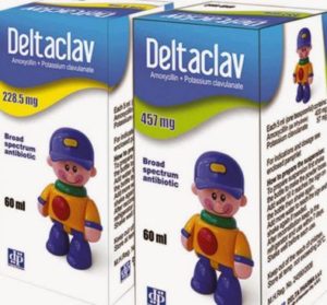 دواء دلتاكلاف Deltaclav شراب مضاد حيوي