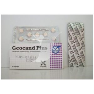 دواء جيوكاند بلس Geocand Plus لـ علاج ارتفاع ضغط الدم