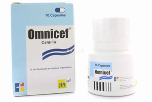 دواء أومنيسيف Omnicef مضاد حيوي لـ القضاء على العدوى البكتيرية