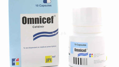 دواء أومنيسيف Omnicef مضاد حيوي لـ القضاء على العدوى البكتيرية