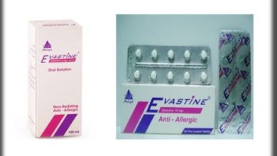 دواء ايفاستين Evastine مضاد الحساسية والحكة