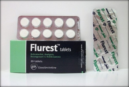 اقراص FLUREST N فلورست إن لعلاج البرد