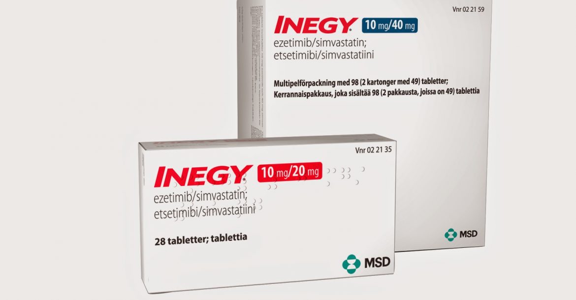 دواء إنيجي Inegy لـ علاج ارتفاع نسب / مستويات الكوليسترول بـ الدم
