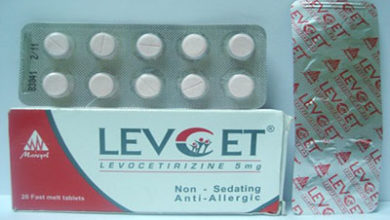 دواء ليفسيت Levcet مضاد لـ أعراض الحساسية والالتهابات