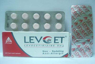 دواء ليفسيت Levcet مضاد لـ أعراض الحساسية والالتهابات