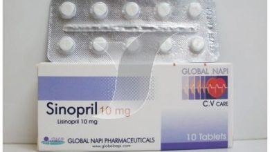 أقراص SINOPRIL سينوبريل لعلاج ارتفاع ضغط الدم