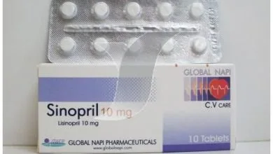 أقراص SINOPRIL سينوبريل لعلاج ارتفاع ضغط الدم