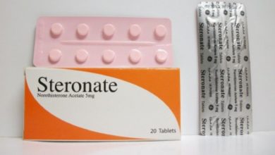 اقراص STERONATE ستيرونات لعلاج تأخر الطمث