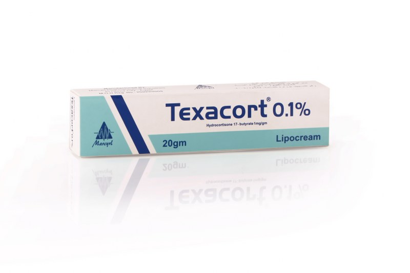 كريم تيكساكورت Texacort لـ علاج الأمراض الجلدية