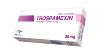 أقراص TROSPAMEXIN تروسبامكسين لعلاج سلس البول