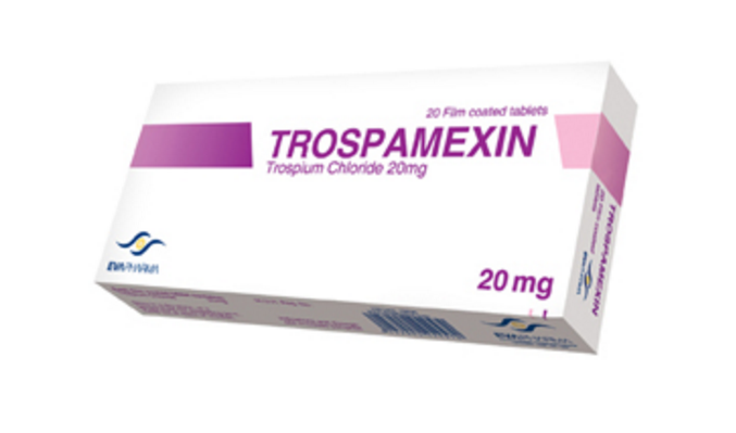 أقراص TROSPAMEXIN تروسبامكسين لعلاج سلس البول