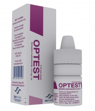 دواء أوبتيست Optest محلول مضاد لـ حمى القش