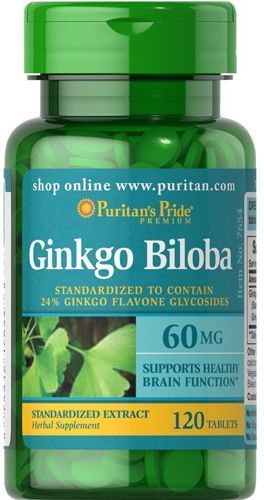 دواء جينكجو بيلوبا Ginkgo - Biloba مكمل غذائي معزز لـ الذاكرة والقدرة الجنسية