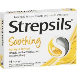 للحلق حلاوة مص ستربسلز Strepsils