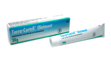 كريم تيراكورتريل Terracortril مضاد لـ أعراض الالتهابات الجلدية