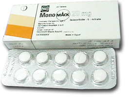 دواء مونو ماك Mono-Mak موسع لـ الأوعية الدموية