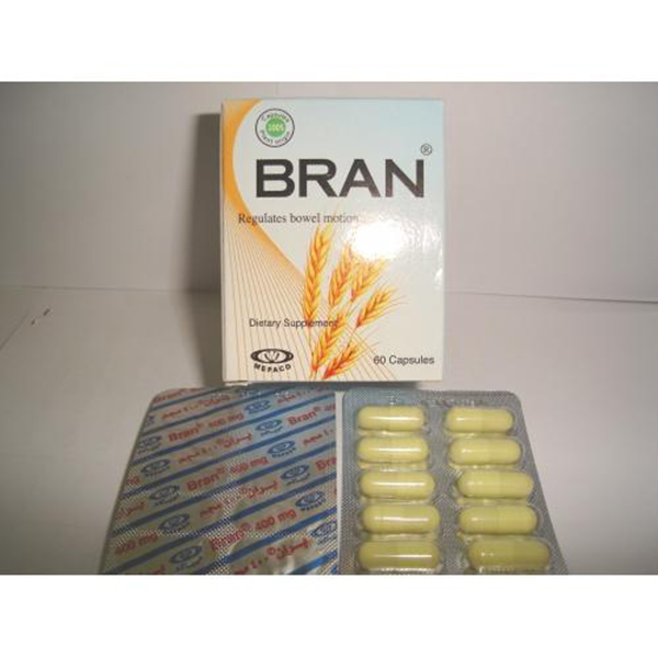 دواء بران Bran مكمل غذائي يعالج اضطرابات الجهاز الهضمي ويساعد على فقدان الوزن