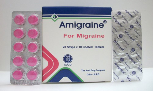 أميجران أقراص لعلاج الصداع النصفي Amigraine Tablets