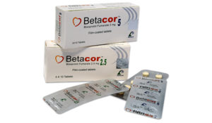 أقراص BETACOR بيتاكور لتنظيم ضربات القلب