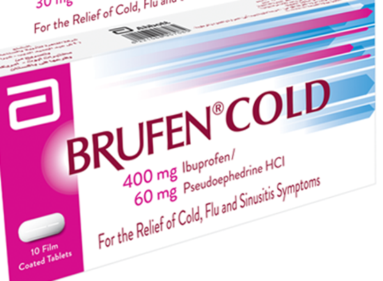 دواء بروفين كولد Brufen Cold مسكن لـ الألم وخافض لـ الحرارة ومضاد لـ الالتهابات