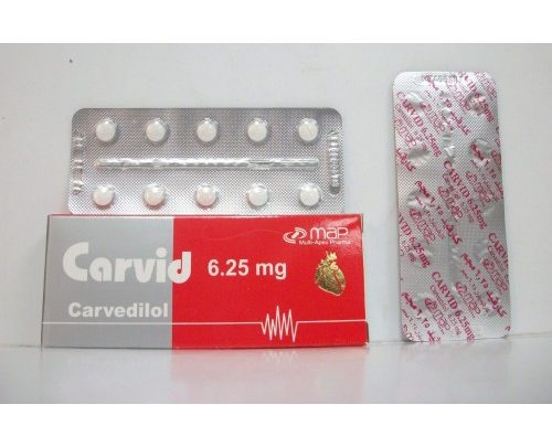 كارفيد Carvid لعلاج ارتفاع ضغط الدم
