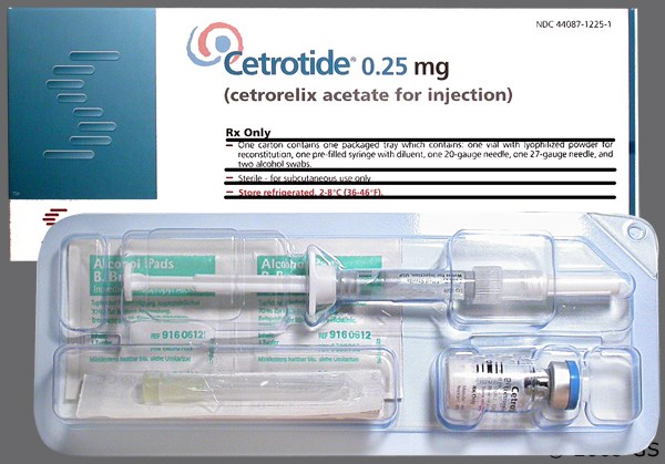 دواء سيتروتايد Cetrotide لـ علاج العقم عند النساء وعلاج سرطان الثدي