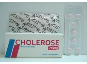 دواء كوليروز Cholerose لـ علاج ارتفاع نسبة الكوليسترول بـ الدم