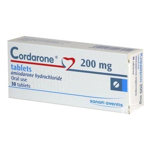 دواء كوردارون Cordarone منظم لـ ضربات القلب ومقوي لـ عضلة القلب