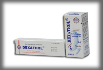 قطرة DEXATROL ديكساترول لعلاج التهابات العين