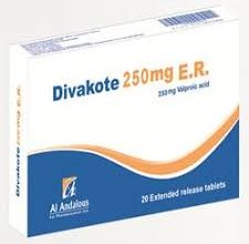 دواء ديفاكوت إي أر .Divakote E.R لـ علاج نوبات الصرع والهوس
